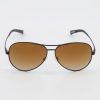Black 1243 Aviator Sunglasses