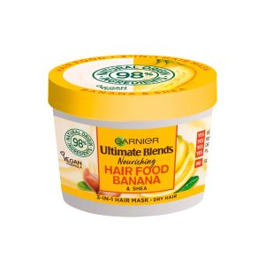 Garnier Ultimate Blends Hair Food Banana 3-in-1 Dry Hair Mask Treatment 390ml