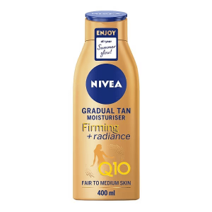 NIVEA Body Q10 Gradual Tan Body Moisturiser Fair to Medium 400ml