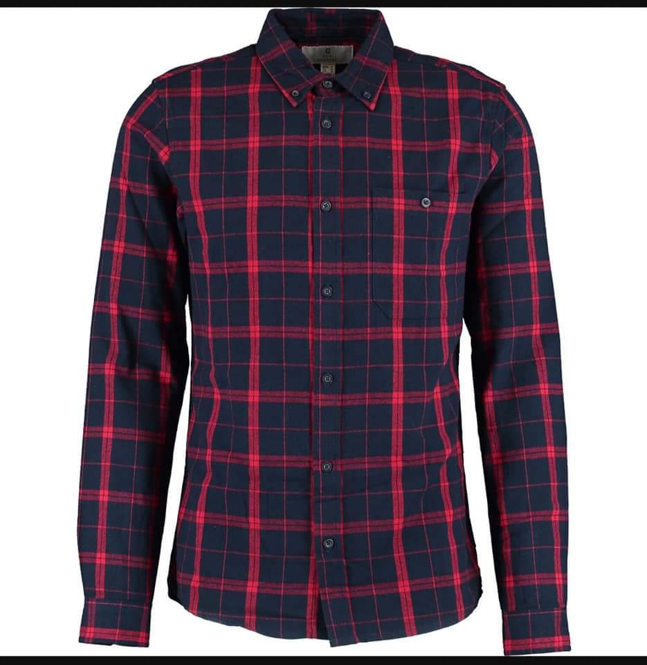 Red and black stripe shirt