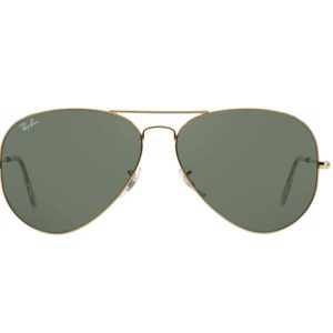 sunglasses Ray Ban RB3026 AVIATOR LARGE METAL II oro verde L2846